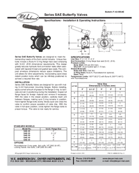 Thumbnail of document Manual - SAE Butterfly Valve